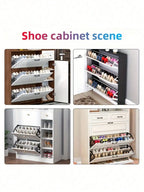Double-Layer Rotating Shoe Cabinet Hinges: Stainless Steel, Easy Install, Durable, Space-Saving, Fit Entrance Hall Cabinets