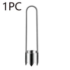 Stainless Steel Core Remover Fruit and Vegetable Core Extractor Kitchen Tools for Pitting Chili Peppers Melons