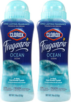 Ocean Scent Laundry Booster Crystals - Fresh, Clean Smelling Clothes and Linens, 18 Oz - 2 Pack