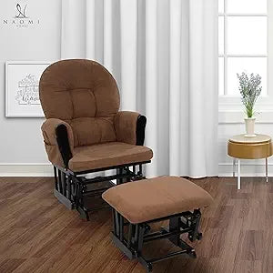 Nursery Rocking Chair with Ottoman