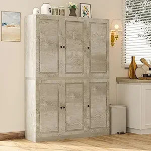 Kitchen Pantry Storage Cabinet 47.2" W x 69" H