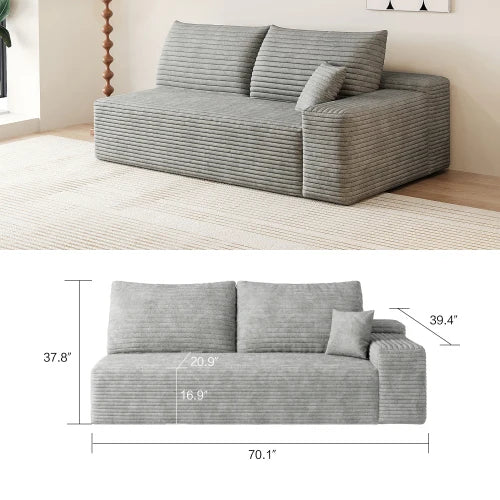 Cloud Module sofa, a sofa set that can be easily assembled in the living room