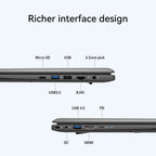 16 Inch Laptop with Intel Core i5 1240P 2.5K IPS Display Windows 11 Laptop 16GB RAM 1TB ROM SSD