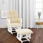 Nursery Rocking Chair with Ottoman