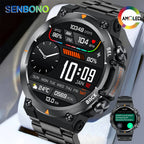 Smart Watch for Men AMOLED Screen AI GPT Bluetooth Call 410mAh Big Battery Fitness Tracker Men' Sport Smartwatch