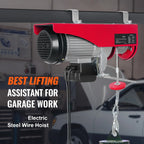 200-800kg Electric Hoist with Wired/Wireless Remote Control Lifting Crane Cable Hoist