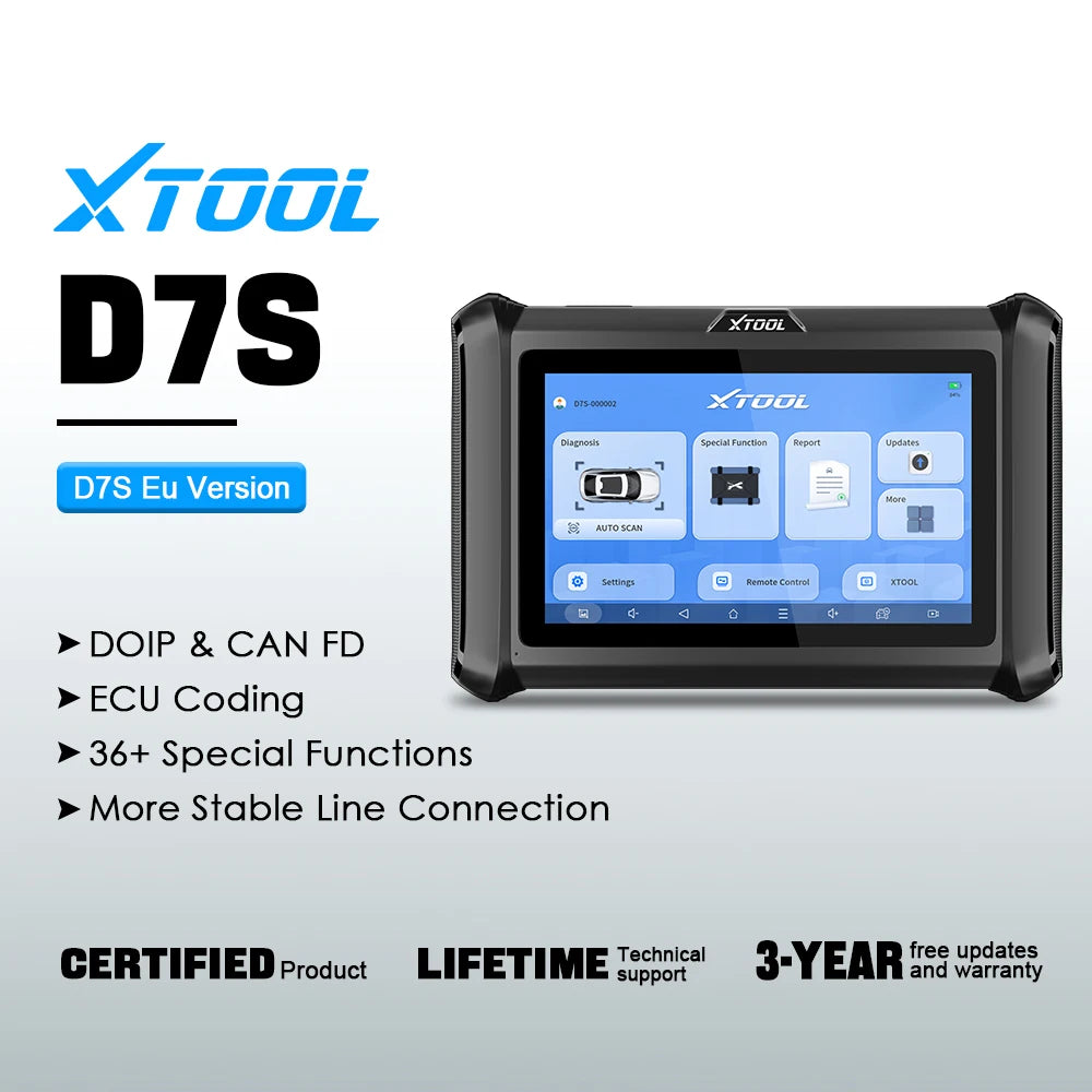 OBD2 Scanner ECU Coding Car scanner Bi-directional Automotive Tool key programmer 39+ Resets with CANFD DOIP FCA