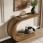 Tribesigns 43.3" Mid-Century Modern Console Table