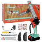 Mini Cordless Chain Saws with 2 Batteries