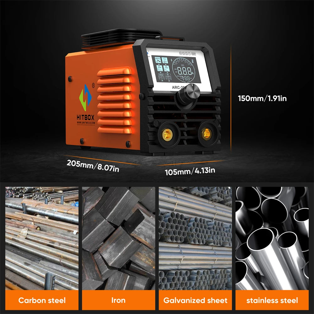 Welding Machine 2 in 1 ARC MMA LIFT TIG MINI IGBT Inverter LED Digital Display Portable Home Welder 220V 10-200A