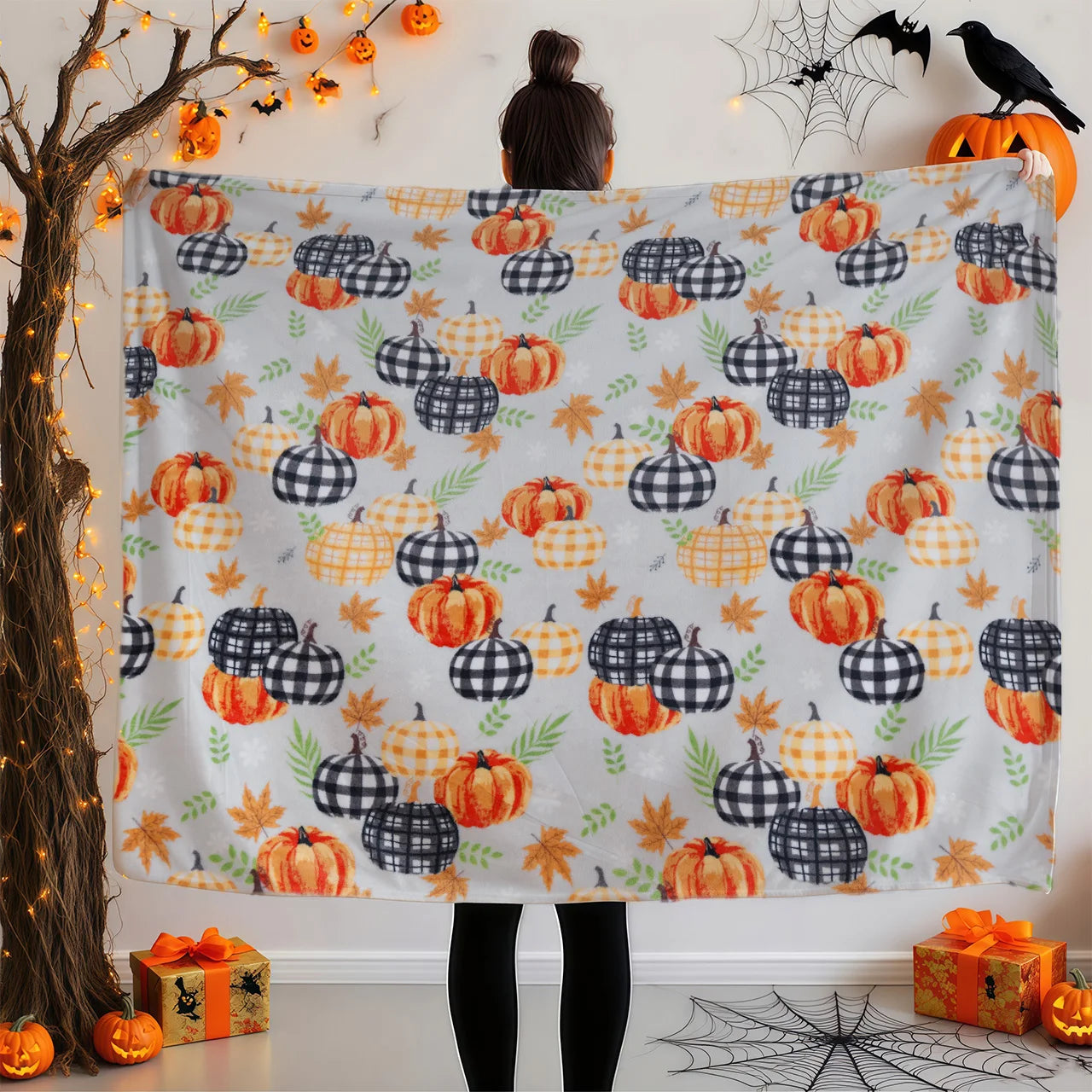 1Pc Fleece Blanket for All Seasons