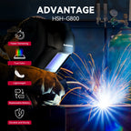 Welding Helmet Auto Darkening For MIG MAG ARC TIG