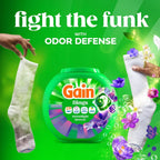 4-in-1 Laundry Detergent Pods Pacs with Odor Defense and Color Guard, Moonlight Breeze Scent for Clean Fresh Clothes, 42 Count Liquid Washing Capsules