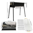 Stainless Steel Folding Portable BBQ