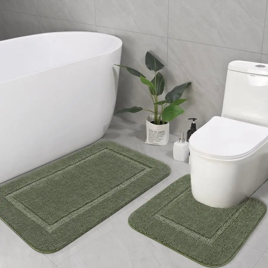 Toilet Mat ,U Shaped 20x20 and 34x20 Bath Rugs