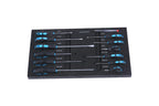 24.4"Inch Tool Cabinet,4 Drawer Rolling Tool Box with Key Lock and 4 Wheels for Garage