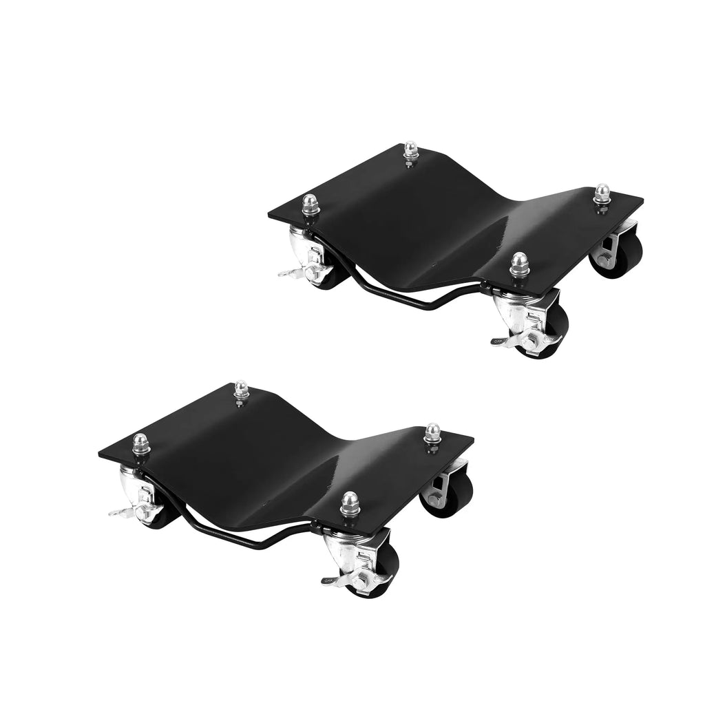 Heavy Duty Vehicle Dolly for Moving Car with 2.5 Inch Nylon Wheels