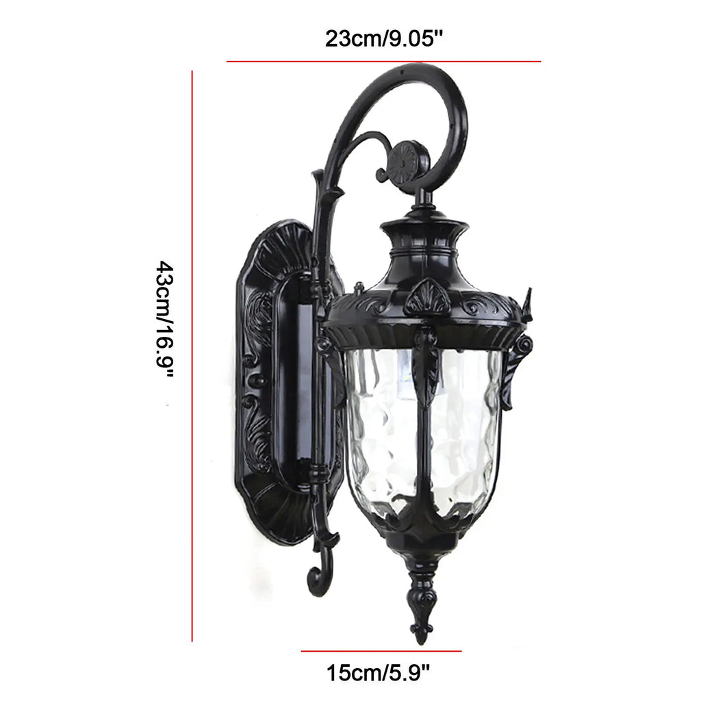 Outdoor Wall Light Fixture Exterior Waterproof Sconce Porch Light