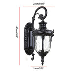 Outdoor Wall Light Fixture Exterior Waterproof Sconce Porch Light