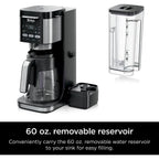 Refurbished Dual-Brew Coffee Maker | Hot & Iced Beverages | K-Cup Pod Compatible | 3 Brew Modes | 60oz Removable Tank
