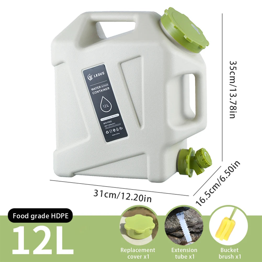 10/11/12L Drinking Water Container with Spigot Leakproof