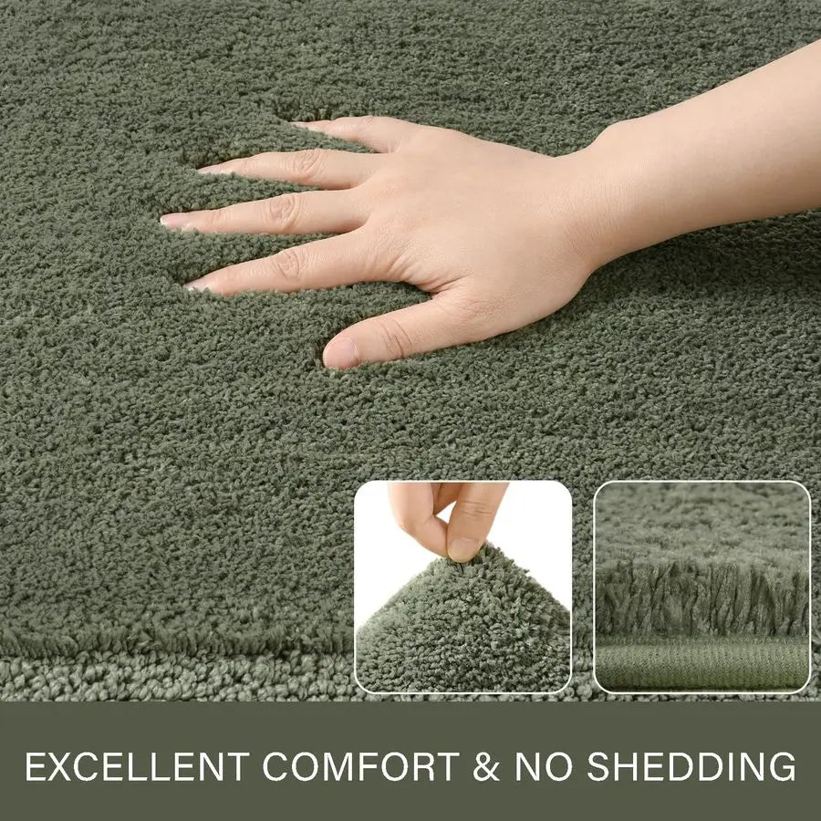 Toilet Mat ,U Shaped 20x20 and 34x20 Bath Rugs