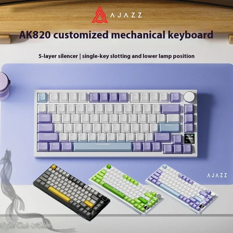 Mechanical Keyboard Customized Wired/Wireless 3-Mode