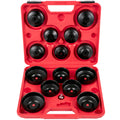 Oil Filter Socket Set, Low Profile Oil Filter Set w/ Case
