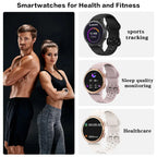 Smart Watches for Women [400+Watch Faces/Calls/Female Health], 1.27" Fitness Tracker Smartwatch for iPhone ＆ Android