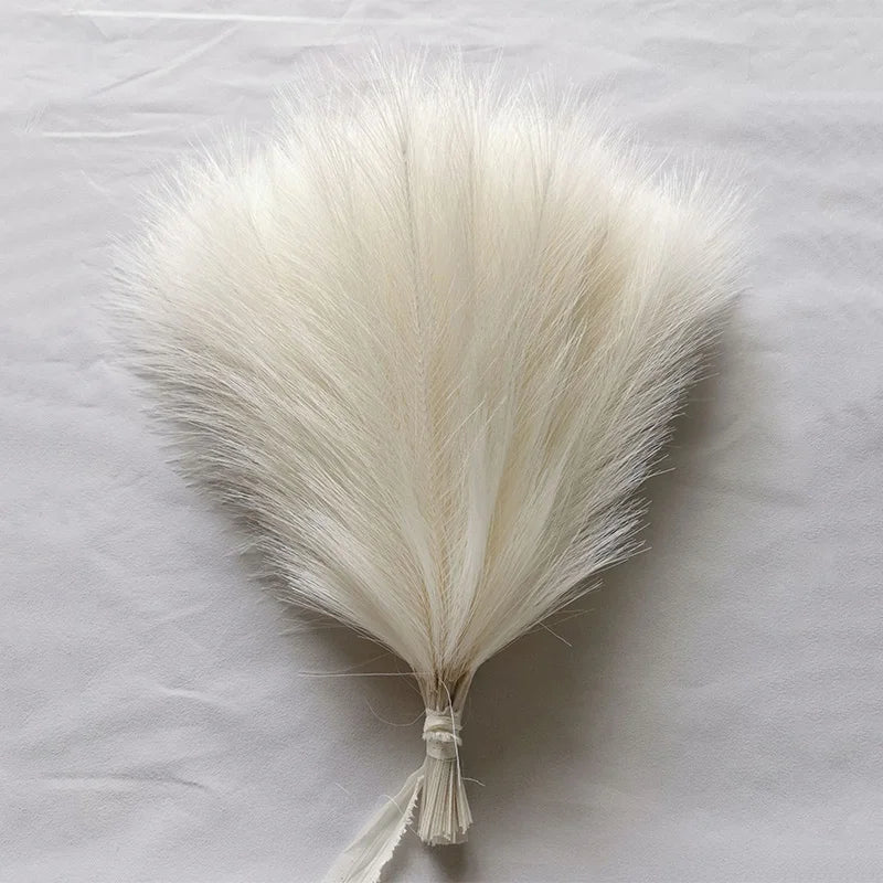 10/30 Pcs Artificial Pampas Grass Fluffy Reed Bouquet  Wedding Decoration Table Flower Arrangement
