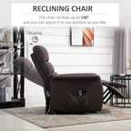 Electric Power Lift Recliner Chair for Elderly, Side Pockets for storage